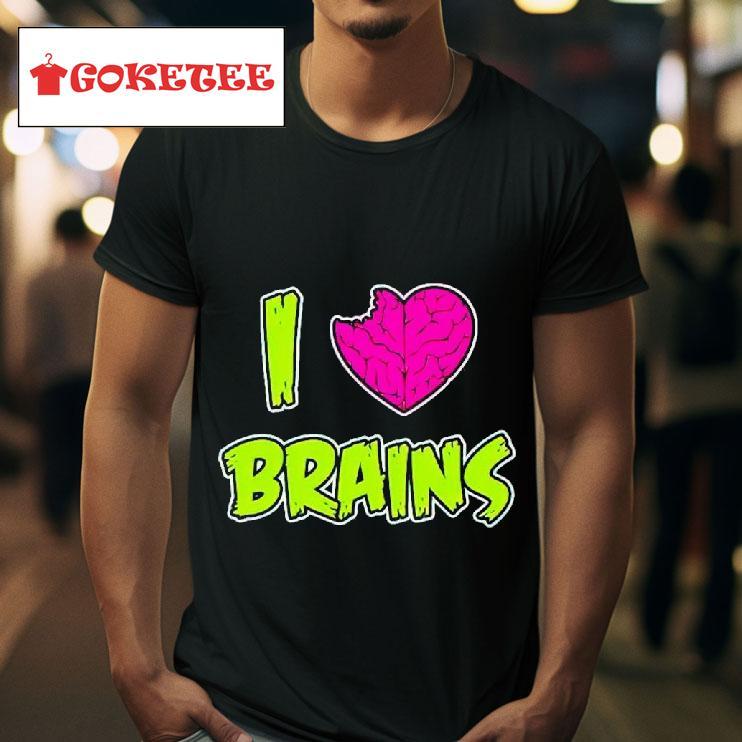 I Heart Brain Tshirt 