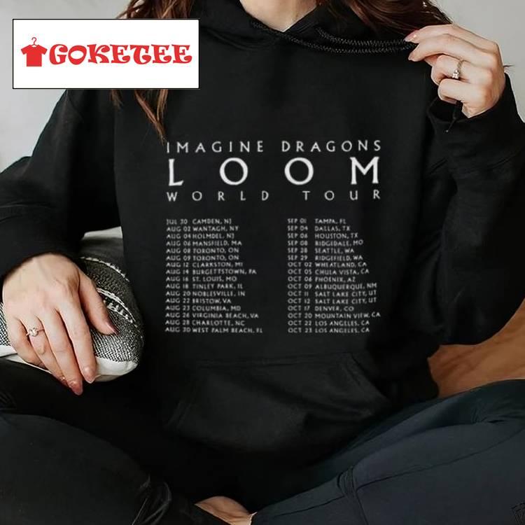 Imagine Dragons Loom Tour 2024 T Shirt