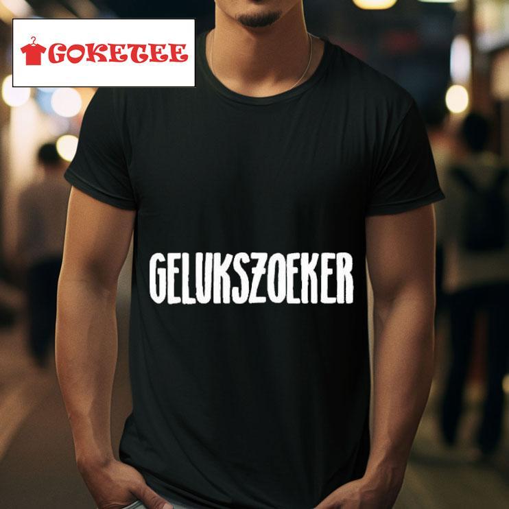 Ines Kosti Wearing Gelukszoekers S Tshirt 