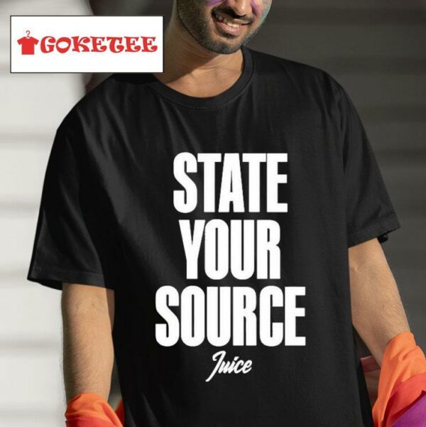 Jaylen Brown State Your Source Juice S Tshirt