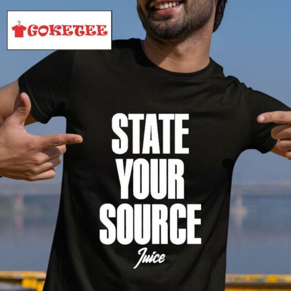 Jaylen Brown State Your Source Juice S Tshirt