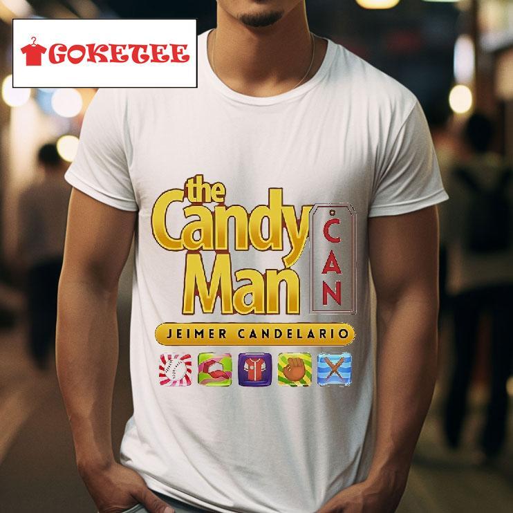 Jeimer Candelario The Candy Man Cincinnati Reds Tshirt 