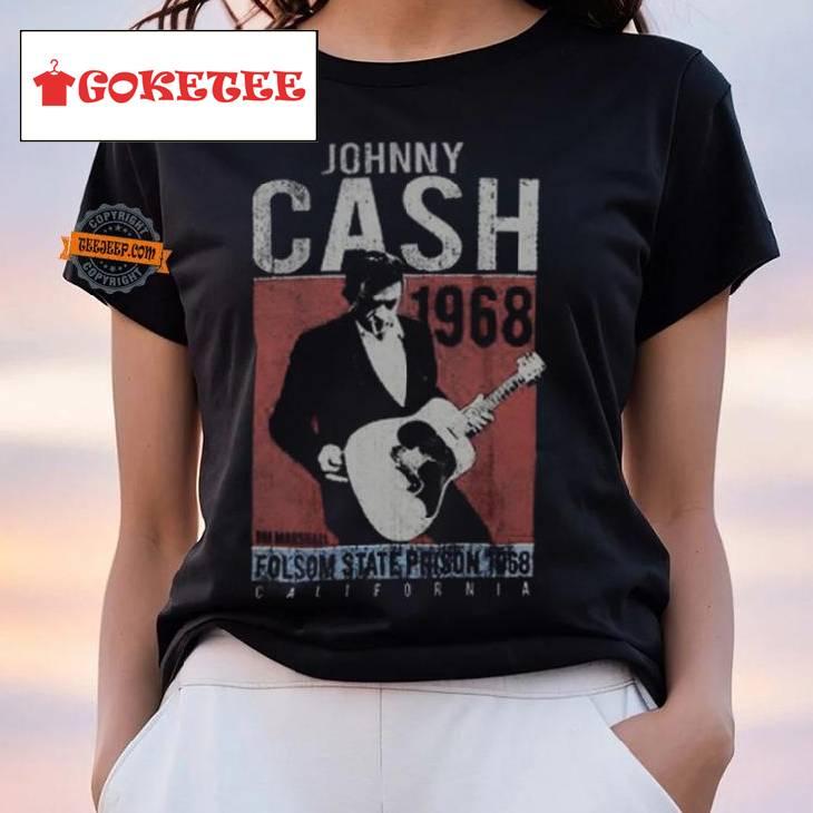 Johnny Cash 1968 Shirt