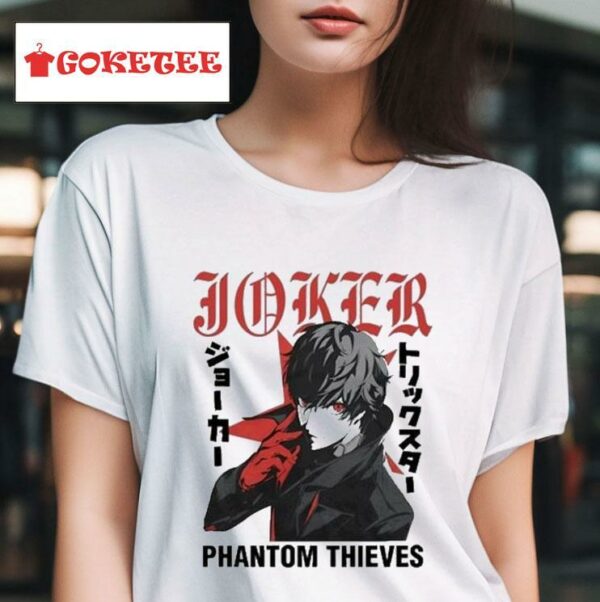 Joker Phantom Thieves S Tshirt