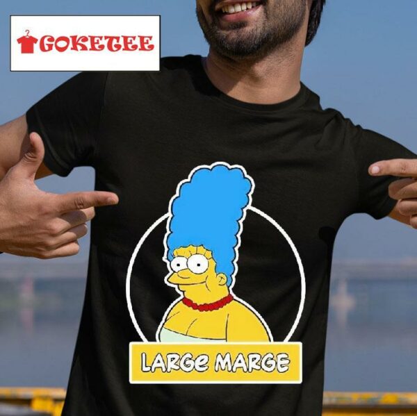 Justin Danger Nunley Wearing Large Marge Tshirt