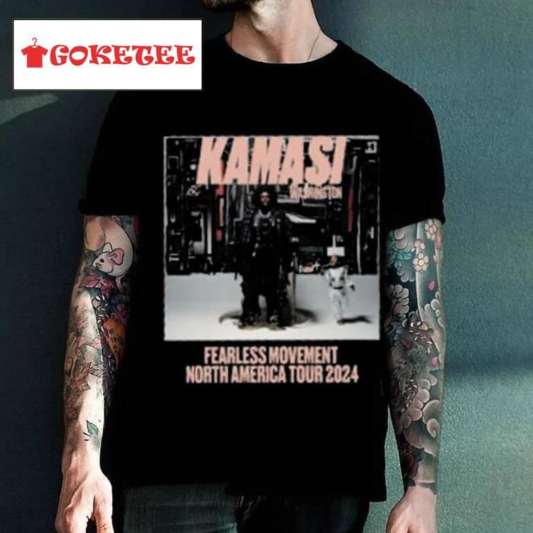 Kamasi Washington Tour Fearless Movement Shirt