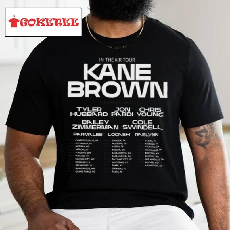 Kane Brown In The Air Tour 2024 Shirt