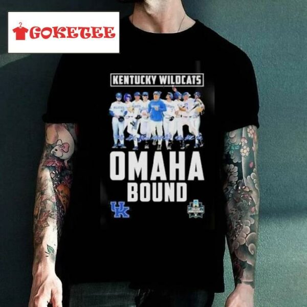 Kentucky Wildcats Baseball Team Omaha Bound Signatures Shirt