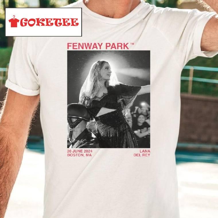 Lana Del Rey Fenway Park Photo Shirt