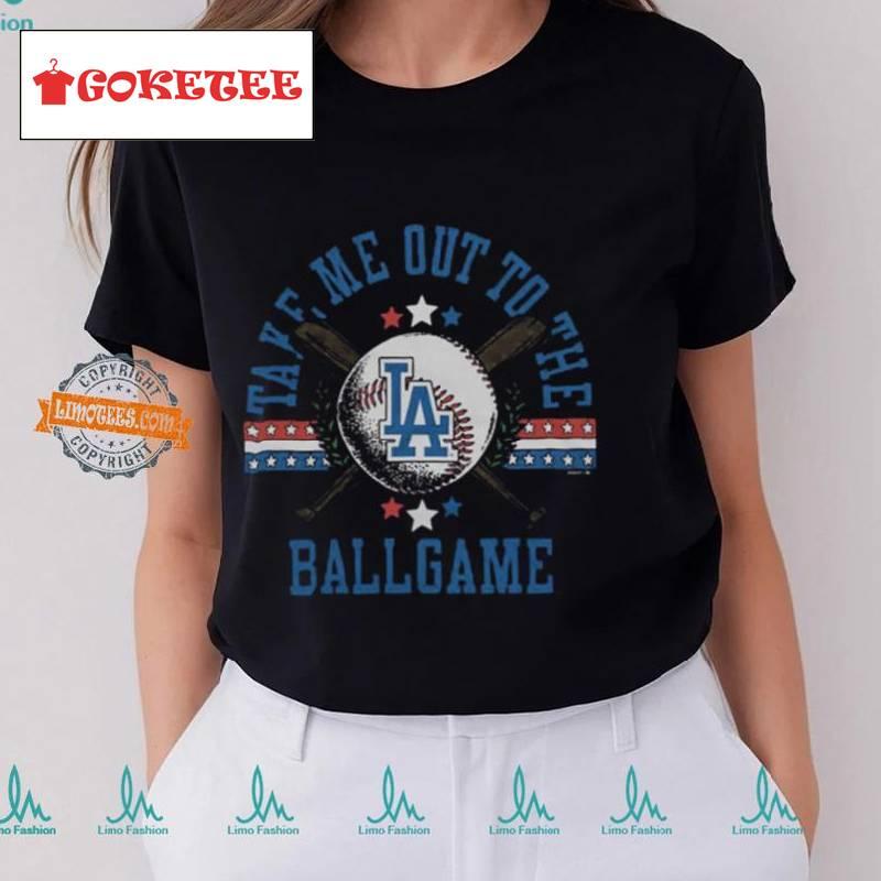 Los Angeles Dodgers Take Me Out To The Ballgame Shirt