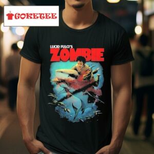 Lucio Fulci S Zombie Vs Shark S Tshirt