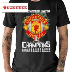 Manchester United Fa Cup 2023 2024 Champions Shirt