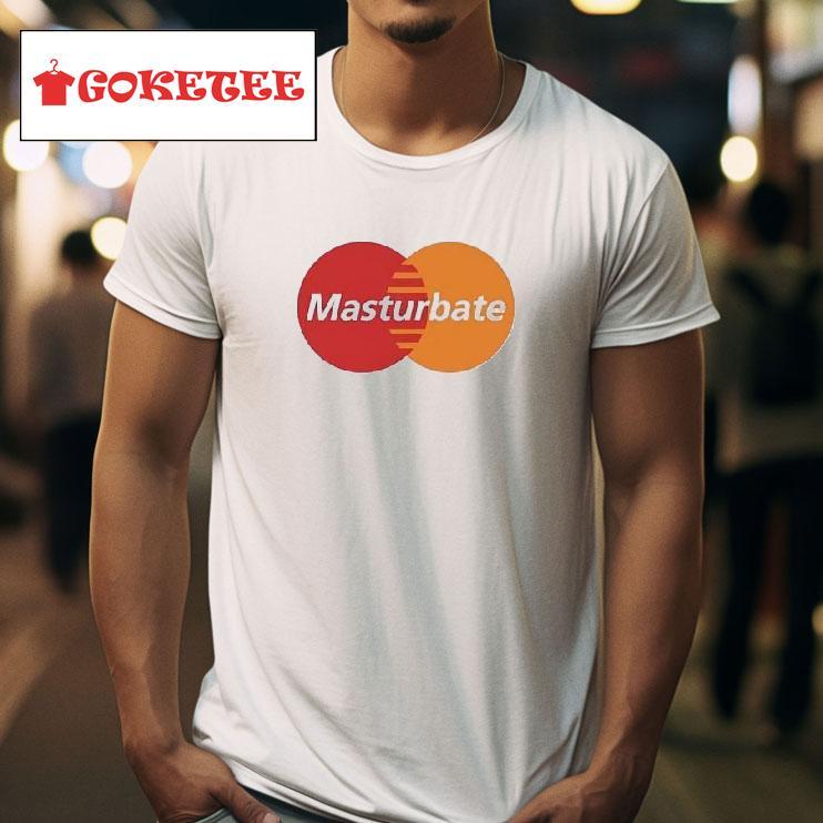 Masterbate Logo Tshirt 