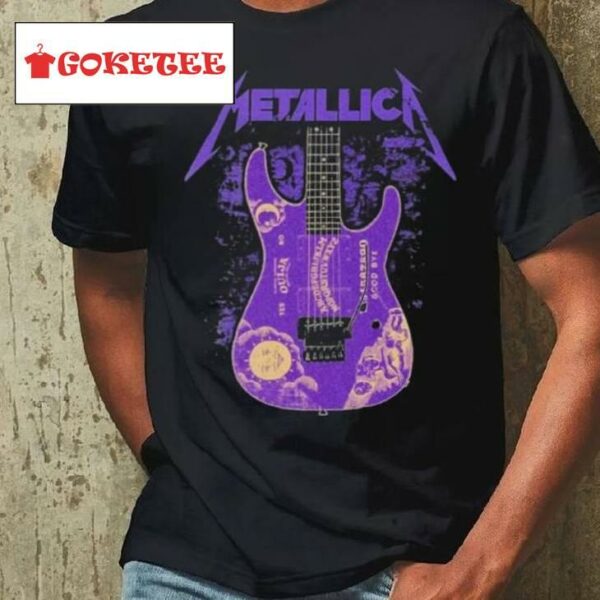 Metallica X Kirk Purple Ouija M72 Tour 2024 Shirt