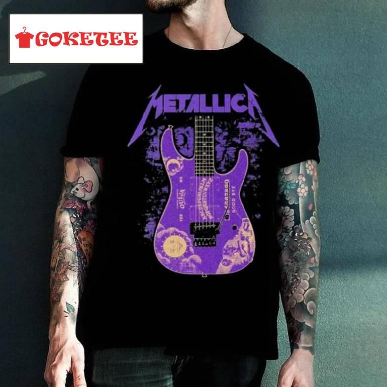 Metallica X Kirk Purple Ouija M72 Tour 2024 Shirt