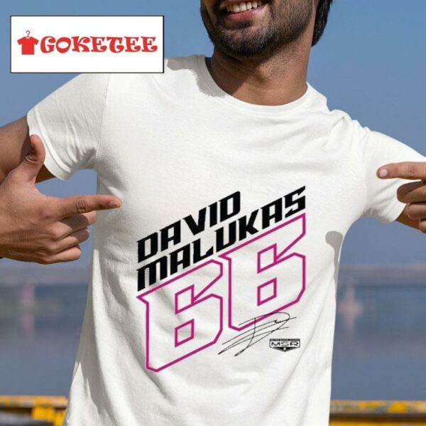 Meyer Shank Racing David Malukas S Tshirt
