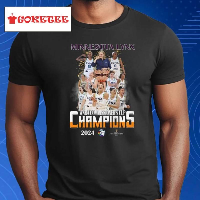 Minnesota Lynx Wnba Commissioner’s Cup Champions 2024 Shirt