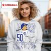 Mookie Betts Los Angeles Dodgers Signature Caricature T Shirt