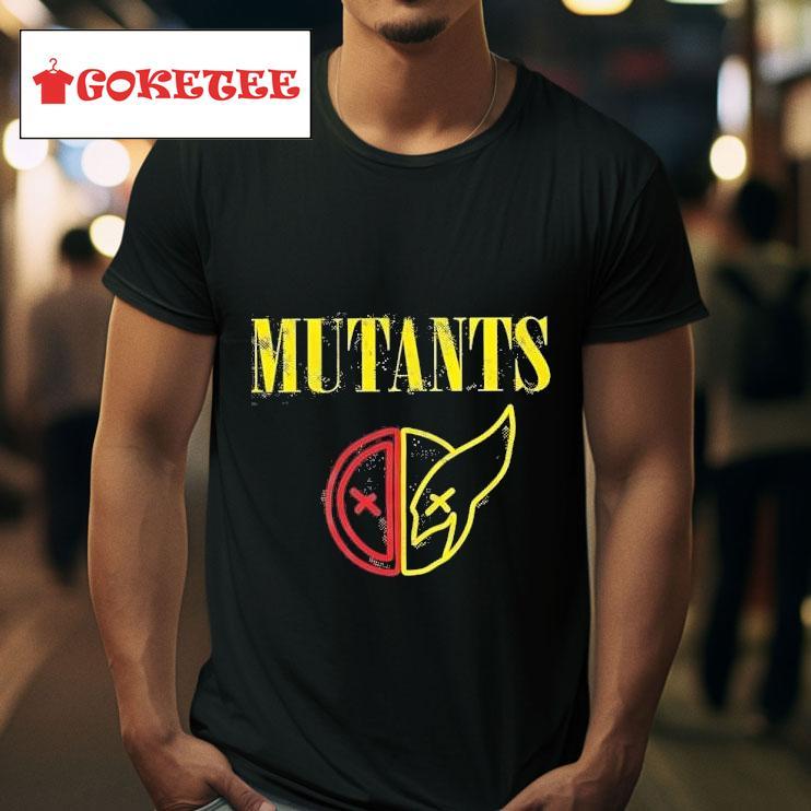 Mutants Deadpool And Wolverine Style Of Nirvana Tshirt 