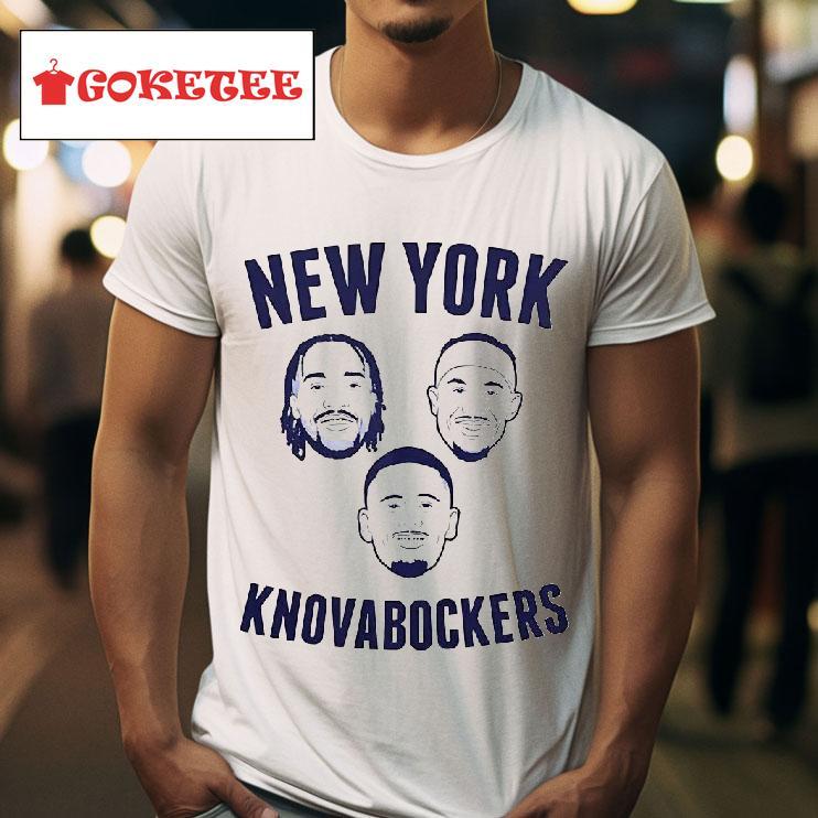 New York Knovabockers Members Of New York Knicks Tshirt 