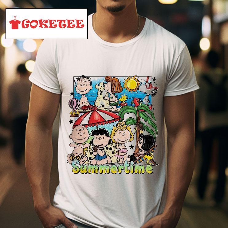 Peanuts Characters Summertime Tshirt 