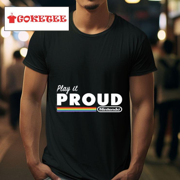 Play It Proud Nintendo Tshirt 