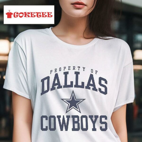 Property Of Dallas Cowboys Tshirt