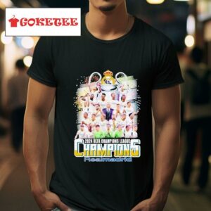 Realmadrid Uefa Champions League Champions Tshirt