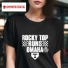 Rocky Top Runs Omaha Tennessee Volunrs Tshirt