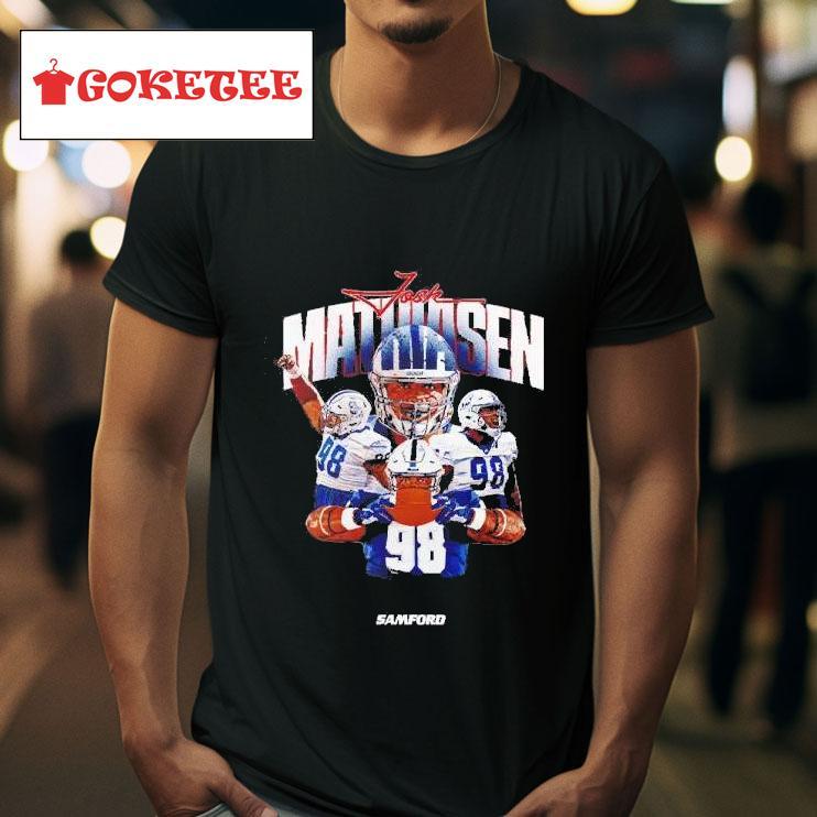 Samford Ncaa Footbal Joshua Mathiasen Tshirt 