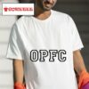 Scott Chickelday Wearing Opfc S Tshirt