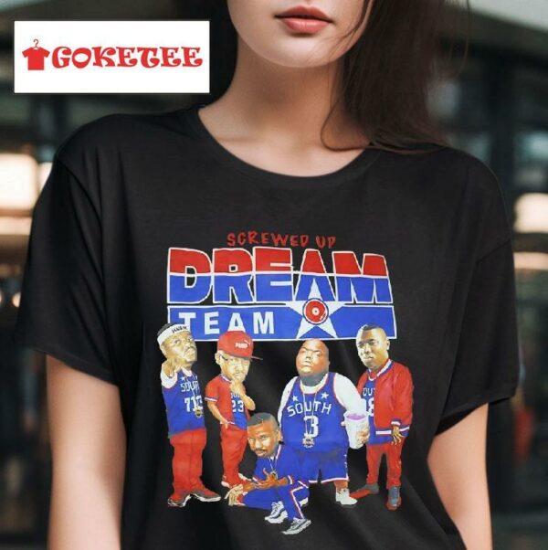 Screwed Up Dream Team Basketball Tshirt