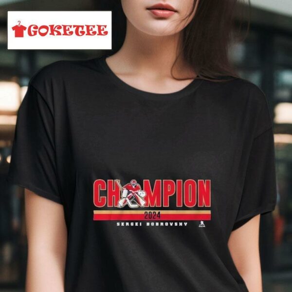 Sergei Bobrovsky Champion S Tshirt