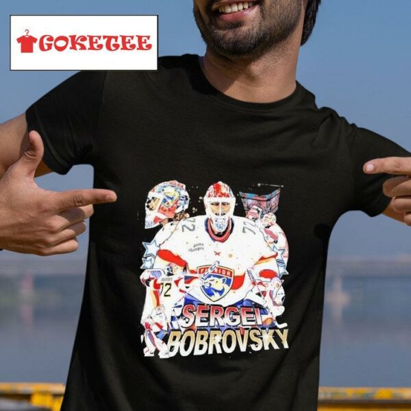 Sergei Bobrovsky Florida Panthers Hockey Graphic Tshirt