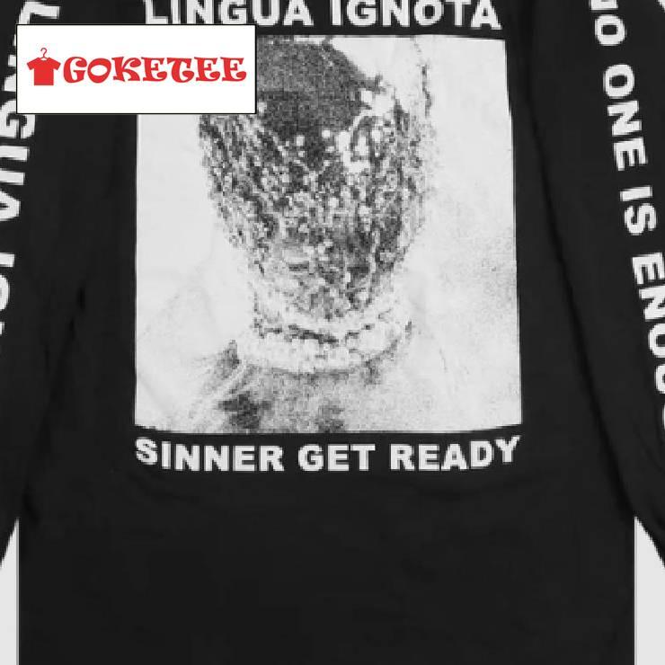 Sinner Get Ready Long Sleeve Shirt Lingua Ignota Shop