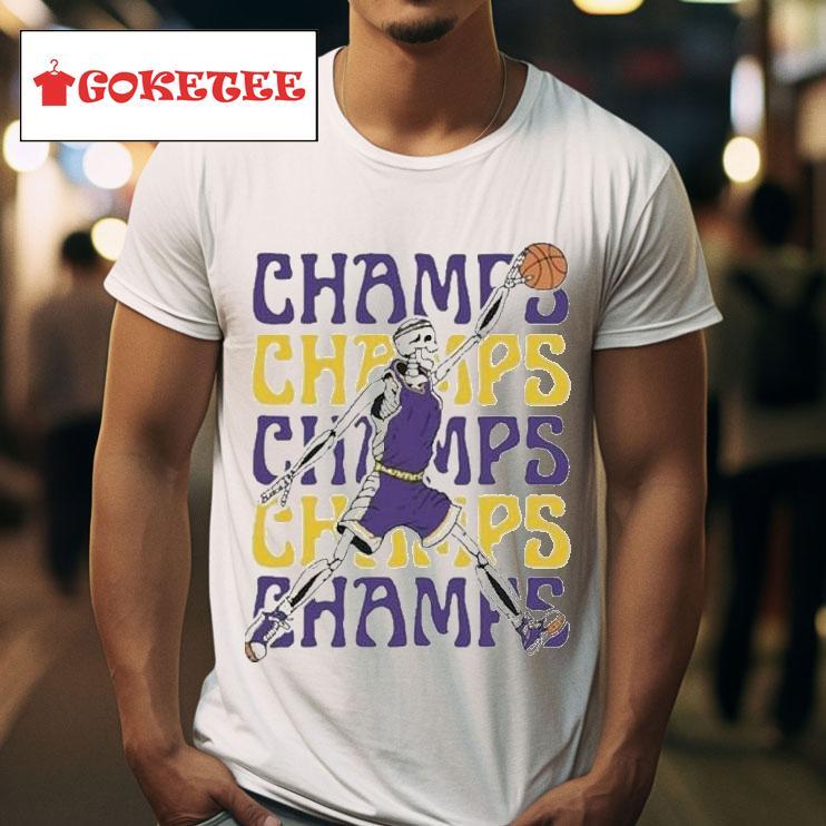 Skeleton Champs Baton Rouge S Tshirt 