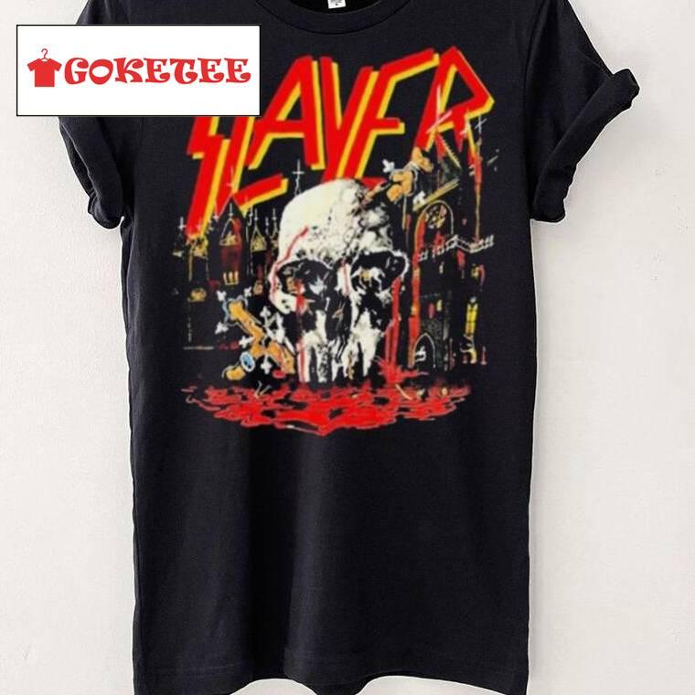 Slayer World Sacrifice Tour 1988 Shirt