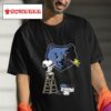 Snoopy And Woodstock Paint Memphis Grizzlies Nba Logo Tshirt