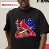 St. Louis Cardinals Logo 4th Of July Shirt
