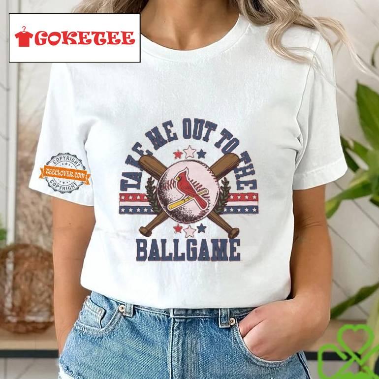 St. Louis Cardinals Take Me Out To The Ballgame Shirt