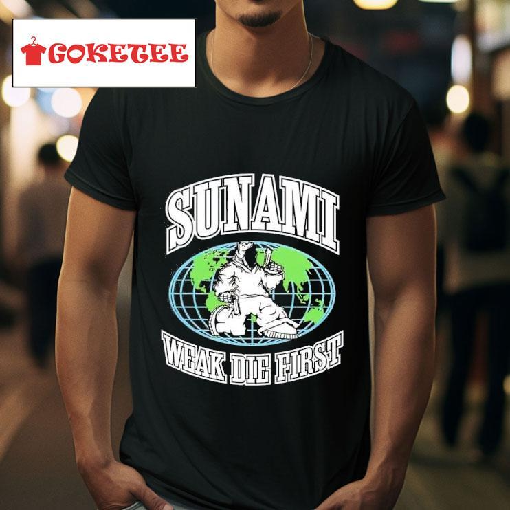 Sunami Globe Weak Die Firs Tshirt 