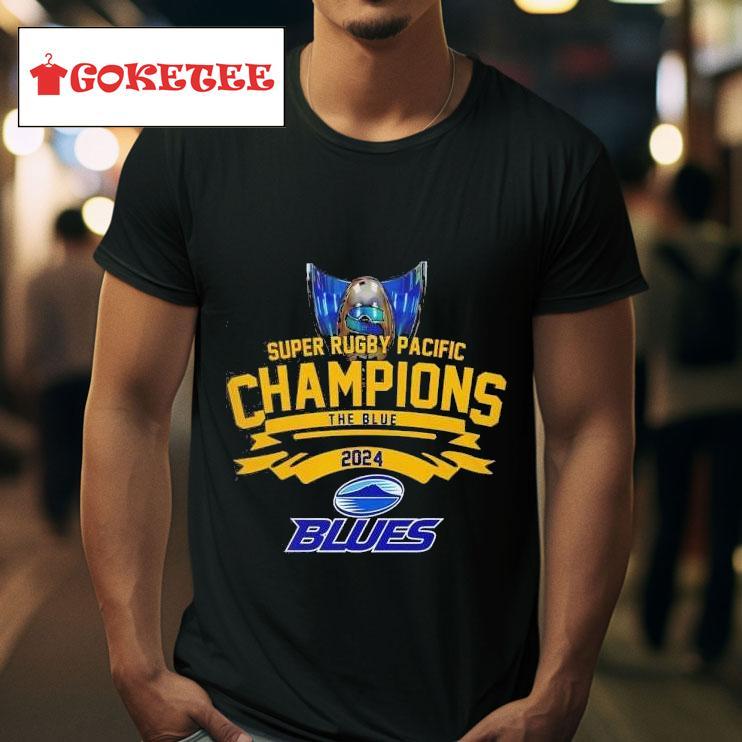 Super Rugby Pacific Champions The Blues  Tshirt 