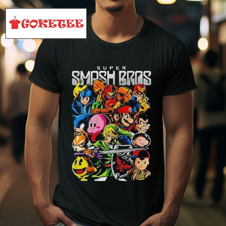 Super Smash Bros S Tshirt 