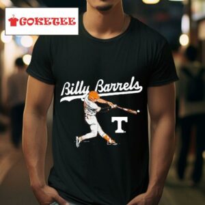 Tennessee Baseball Billy Barrels Amick Tshirt