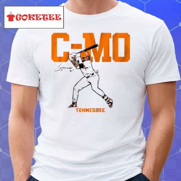 Tennessee Baseball Christian Moore C-mo Shirt