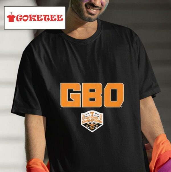 Tennessee Baseball Gbo National Champions Tshirt