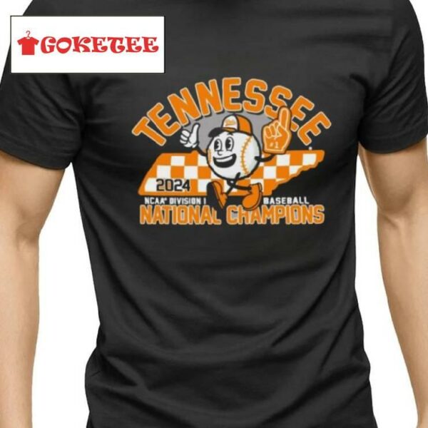 Tennessee Volunrs Blue 2024 Ncaa Men’s Baseball College World Series Champions State Champs T Shirt