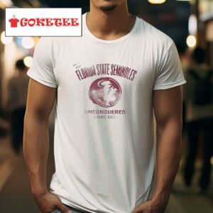 The Florida State Seminoles Unconquered Since Vintage Tshirt