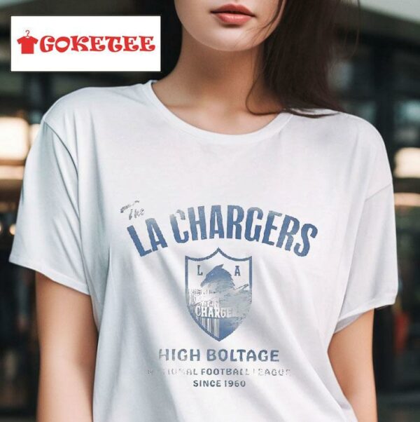 The Los Angeles Chargers High Boltage National Football League Since Vintage Tshirt