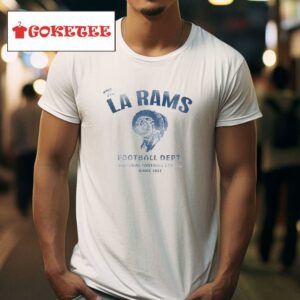 The Los Angeles Rams National Football League Since Vintage Tshirt